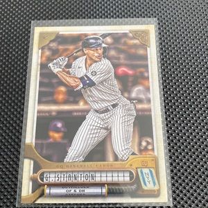 Giancarlo Stanton MLB card